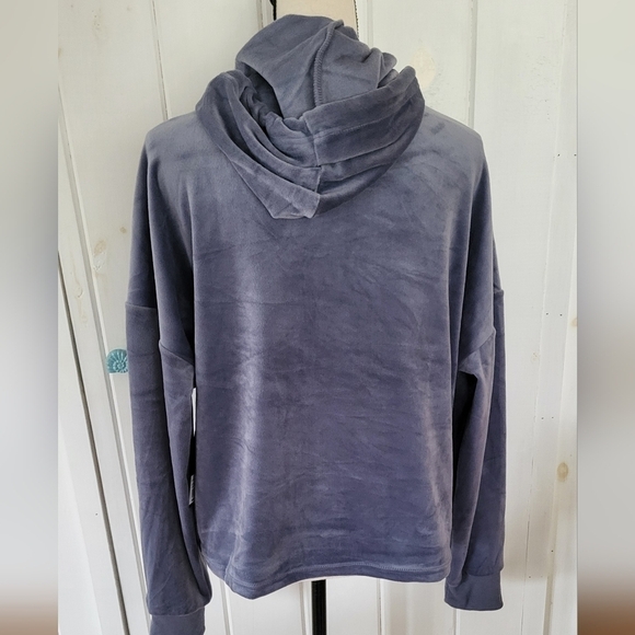 BEBE Sport Velour Soft Cropped Hoodie Size 1X - Picture 4 of 9